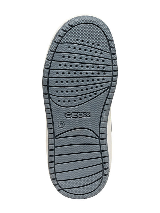 Ciberdron Παιδικά Sneakers High Ανατομικά με Σκρατς Μαύρα