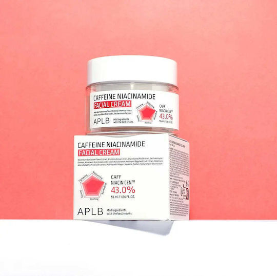 APLB Caffeine Niacinamide Хидратиращ Крем за Лице с Ниацинамид 55ml