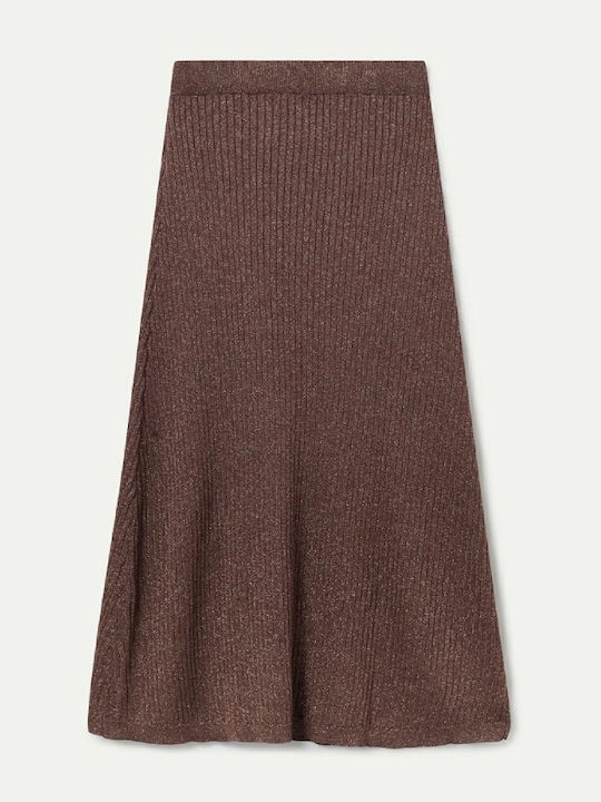 Midi Φούστα Brown
