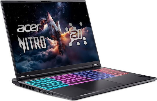 Acer Nitro V16 16" IPS FHD+ (Ryzen AI 300 Series-AI 9 365/16GB/1TB SSD/GeForce RTX 5060/No OS) (US Keyboard)