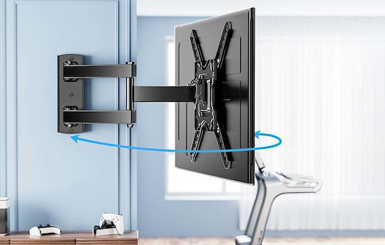 Perlesmith PSMFK12 Wall TV Mount with Arm up to 60"
