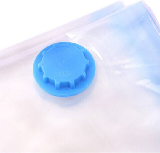 Plastic Sac de Depozitare pentru Haine Etanș și cu Vid 70x110cm 1buc