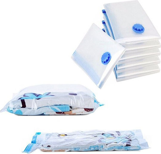 Plastic Sac de Depozitare pentru Haine Etanș și cu Vid 70x110cm 1buc