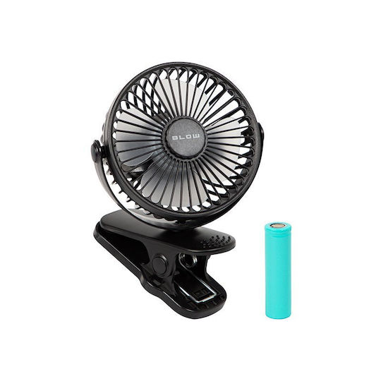 Blow Ανεμιστηράκι USB 3W Μαύρο 44-506
