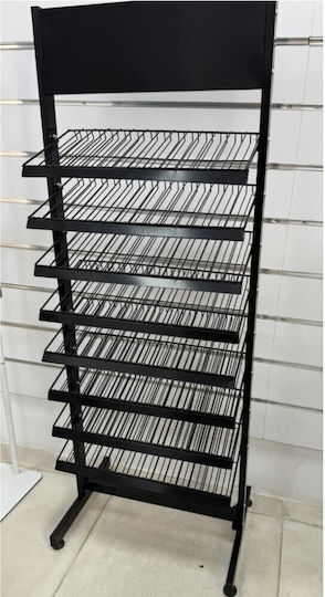 Metal Floor Stand for Nail Polishes 8 Levels