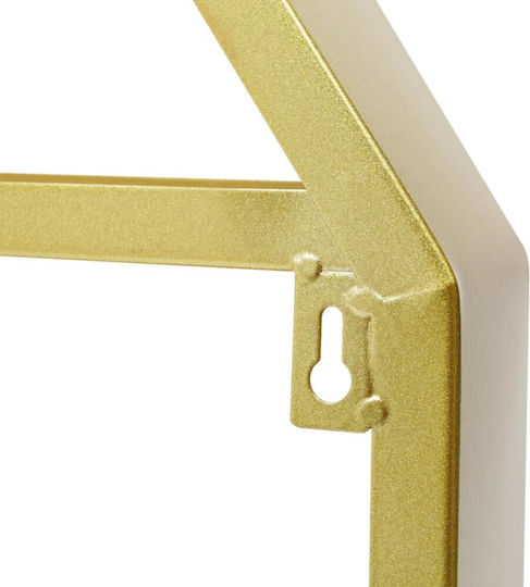 Set 3 Wandmontierte Metallregale Organizer 6 Ebenen
