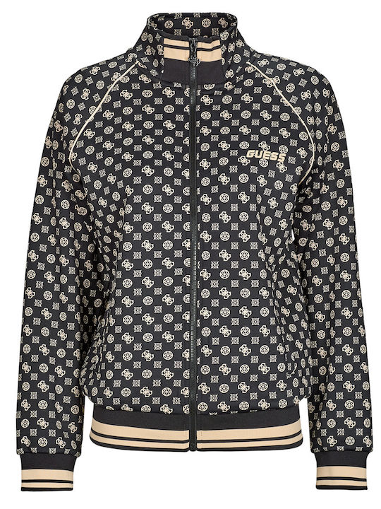 Damen Sweatshirtjacke Schwarz