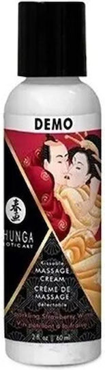 Shunga Massagecreme mit Duft Erdbeere 60ml