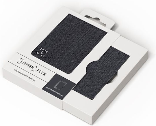 Ledger Flex Magnet Folio Business Charcoal