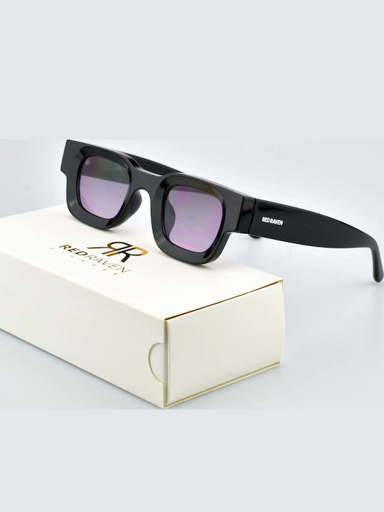 Red Raven Casper Men's Sunglasses with Purple Plastic Frame and Purple Lens rd-000070-DEEPPURPLE-53047191634254