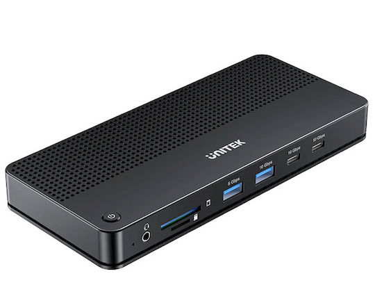 Unitek USB-C Docking Station with HDMI/DisplayPort 4K PD Ethernet (D1104A01)