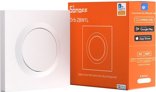 Sonoff ZBMINIL2-E Wall Switch Lighting One-Way with Frame White