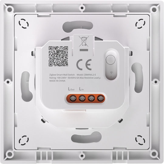 Sonoff ZBMINIL2-E Wall Switch Lighting One-Way with Frame White