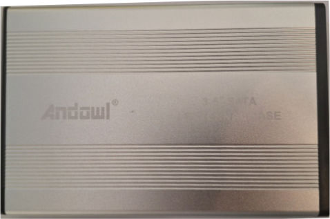Andowl Θήκη για Σκληρό Δίσκο 3.5" SATA III με σύνδεση SATA / USB 3.0