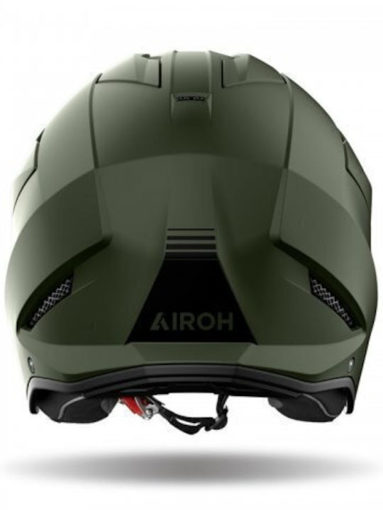 Airoh Kombakt Military Green Matt Κράνος Μηχανής Jet ECE 22.06 1150gr με Sunvisor