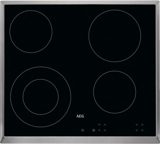 AEG Cuptor Deasupra Blatului 72lt cu Plite Ceramice L56cm.