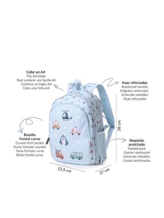 Tutete Kinder Rucksack Rucksack Blau 38cmx27cmx12.5cmcm Tutete Kinder Rucksack Rucksack Blau 38cmx27cmx12.5cmcm