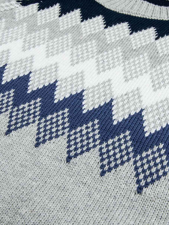 Kinderpullover Langarm Gray