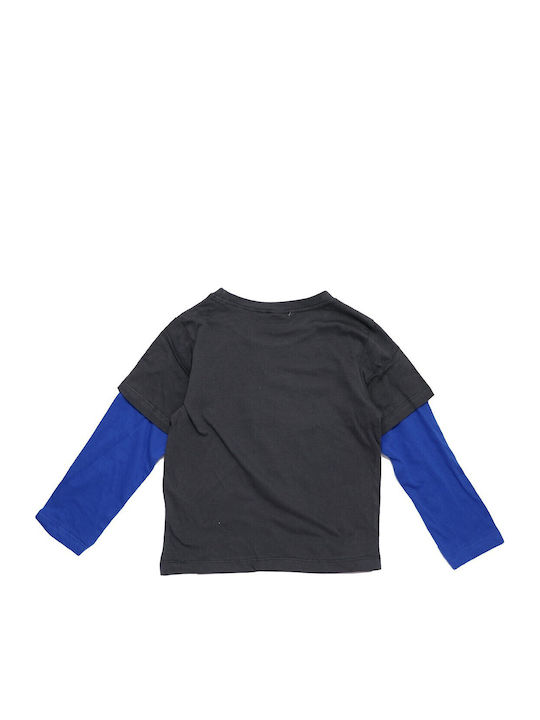 Kinderhemd Langarm Gray Sonic