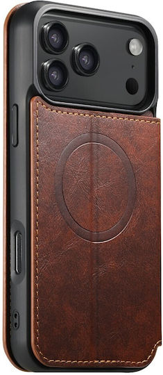 SUTENI Book Brown (iPhone 17 Pro Max)
