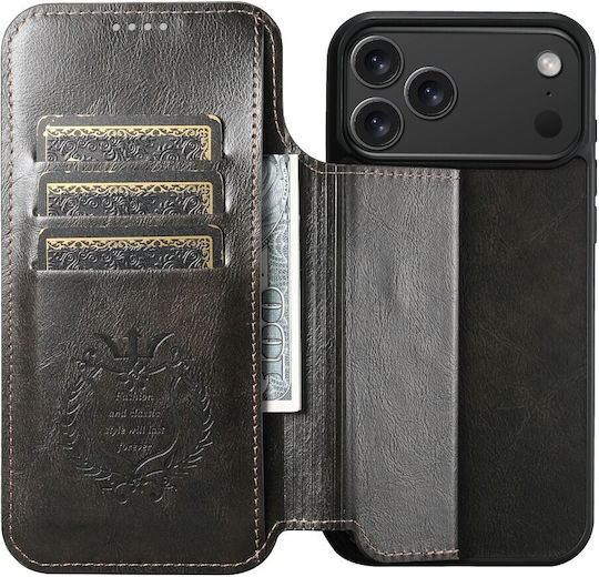 SUTENI Book Black (iPhone 17 Pro Max)