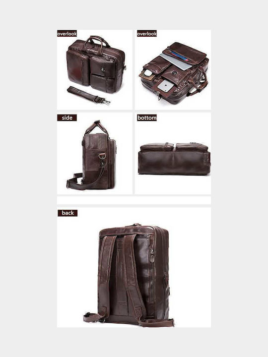 Leder Herren Geldbörse Braun