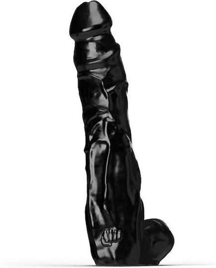 All Black Dildo Anal XXLarge Negru