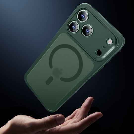 ESR Umschlag Rückseite Silikon Grün (iPhone 17 Pro)