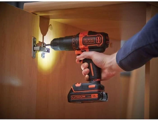Black & Decker Κρουστικό Δραπανοκατσάβιδο Μπαταρίας 18V