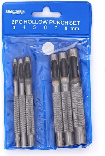 Kraft & Dele KD11201 Set Tubulaturi Instrument De Perforare A Găurilor Cu Mâner Din Plastic 5 Bucăți