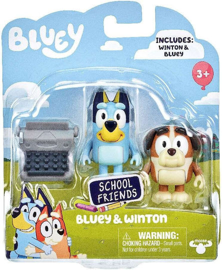 Moose Toys Παιχνίδι Μινιατούρα Bluey για 3+ Ετών (Διάφορα Σχέδια)