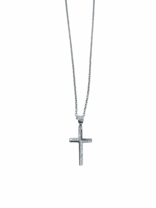 Kreuz Silber Kette Zirkon Kreuz Silber Kette Zirkon