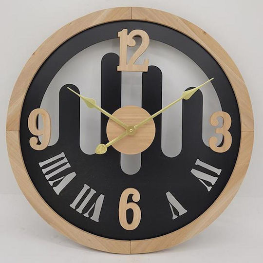 Wall Clock Metallic Gold Ø60cm