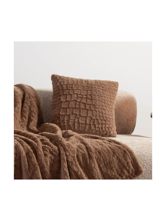 Nef-Nef Homeware Sofa Cushion Home Velvet Mocca 45x45cm