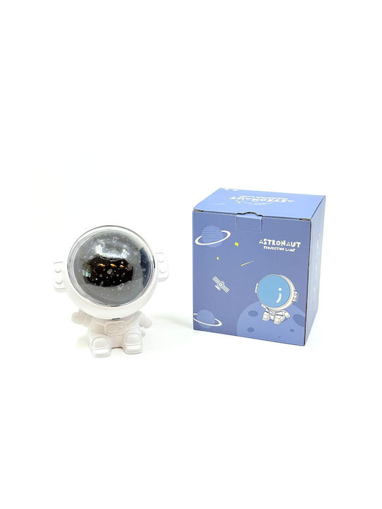 TS Collection Kids Projector Lamp with Star Projection White 12x11x10εκ.