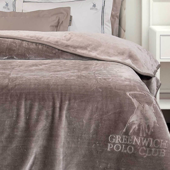 Greenwich Polo Club 3497 Μονή 160x240εκ. Καφέ Greenwich Polo Club 3497 Μονή 160x240εκ. Καφέ