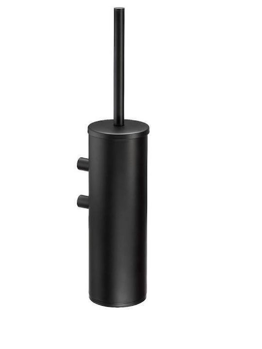 Verdi Metallic Toilet Brush Black