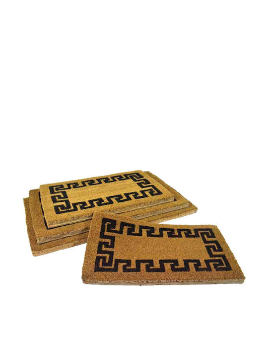 Sidirela Entrance Mat made of Coir Natura Brown 45x75cm