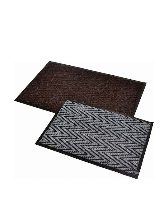 Sidirela Entrance Mat Carpet with Anti-slip Backing Doura Gray 50x85cm