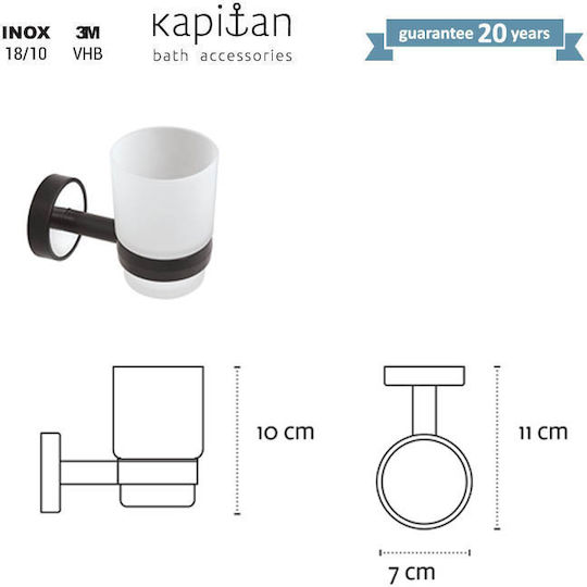 Kapitan Cupa Ei Din Sticlă Albă