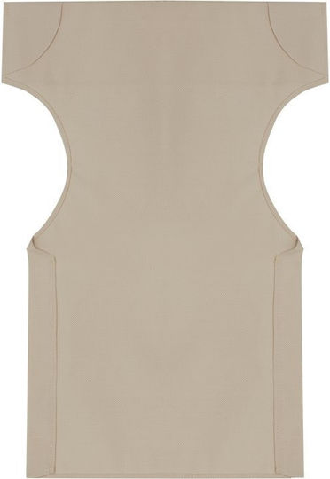 Pakketo Pakketo Gartenstuhlkissen Direktor Stuhl Abdeckung Nexus Grau-Beige 45x78.5cm