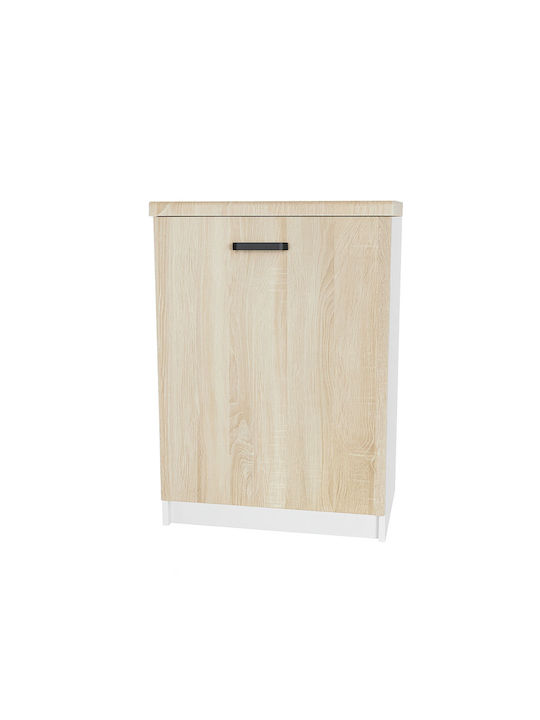 Anita Bodenständiger Küchenschrank mit Arbeitsplatte Sonoma 80x60x82cm