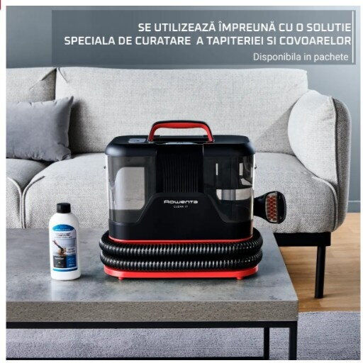 Rowenta Clean It Σκούπα Υγρών / Στερεών με Πλαστικό Κάδο 1.5lt