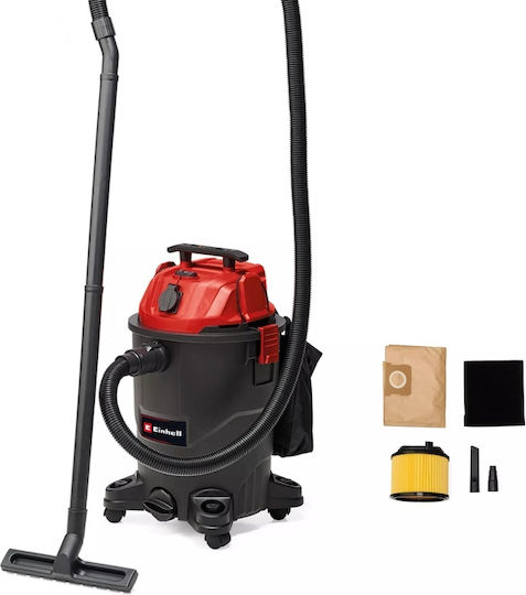 Einhell Tcvc 1930 A Σκούπα Υγρών / Στερεών με Πλαστικό Κάδο 30lt