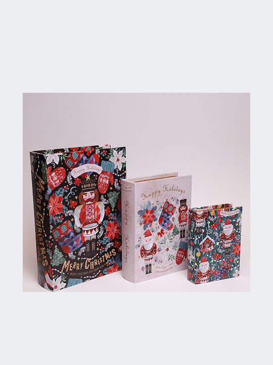 Eurolamp Wooden Book Decorative Boxes Set 3pcs