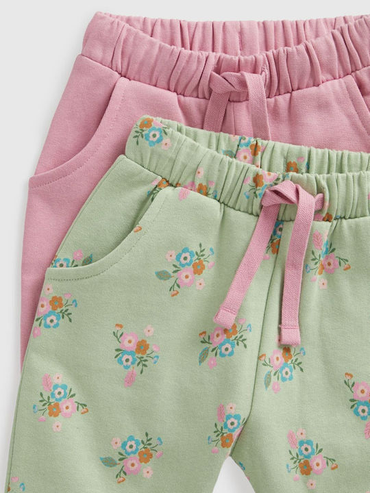 Pantaloni De Trening Pentru Copii Roz 2 Bucăți