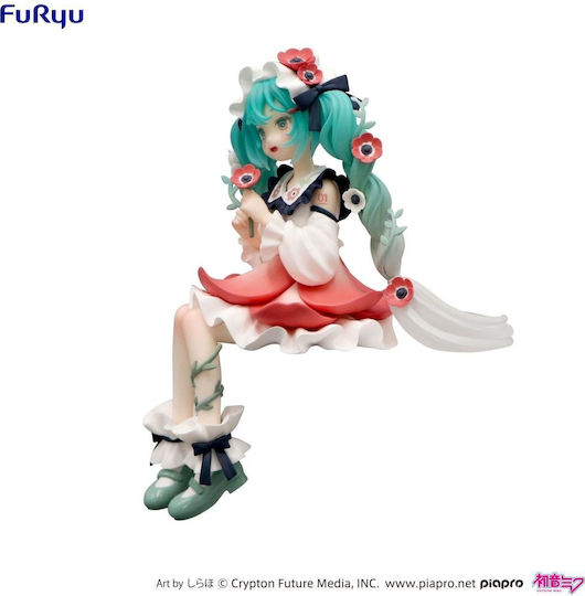 Hatsune Miku Flower Fairy Anemone Statue Noodle Stopper 14cm