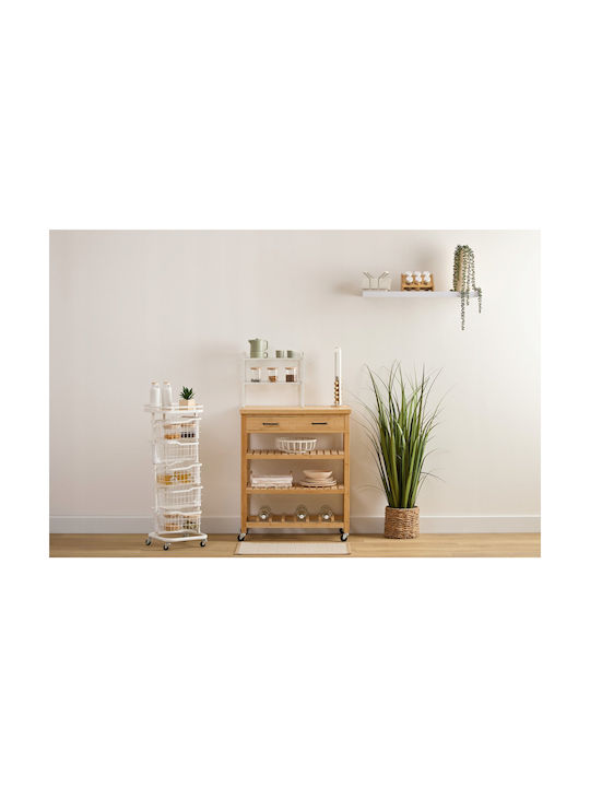 5Five Επιτραπέζια Βάση Balm Μεταλλική 42x21x37.5εκ. Λευκή
