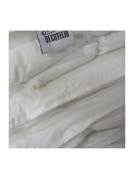 Decotelia Bettdecke Kleines Doppelbett Daunen 180x240cm White 300 GSMGsm