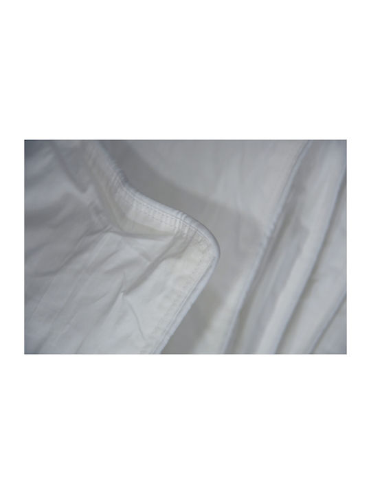 Decotelia Bettdecke Einzelbett Daunen 160x240cm White 300 GSMGsm